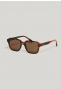 Lunettes de soleil marrons Julia