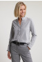 Grey buttoned T-shirt long sleeves