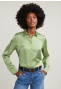 Groene klassieke blouse