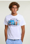 Normal fit basic T-shirt short sleeves white