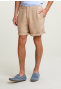 Fancy linnen short taupe