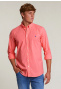 Custom fit poplin shirt lt sunset